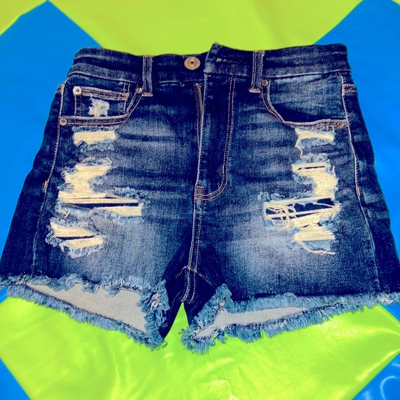 American Eagle Outfitters Pants - American Eagle Curvy Hi-Rise Shorties